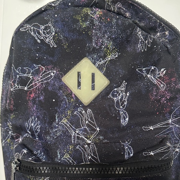 Herschel Heritage Backpack YOUTH Night Sky Animals. - Picture 5 of 8